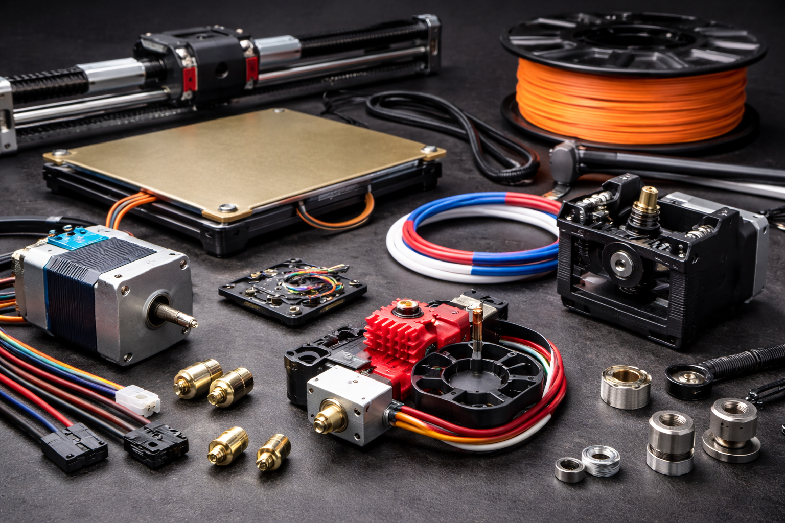 3D printable printer parts&accesories
