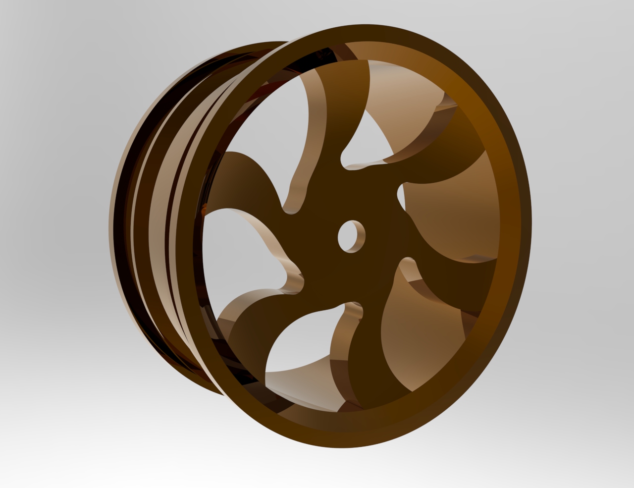 Tamiya Ø44-52 Rim - Ninja Blade Style | High-Performance RC Aesthetic Hex 12